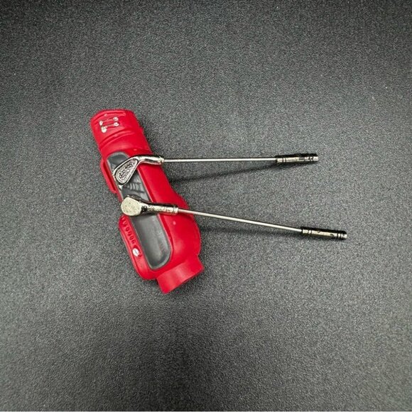 Red Miniature Golf Bag with Clubs - Picture 7 of 10